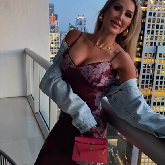 Vintage Cropped Jean Jacket Denim Shrug Crop Jacket - Picture 2 of 3